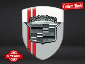 Cadillac Decalcomanie Auto su Misura Pregiati Regolabili Design ST